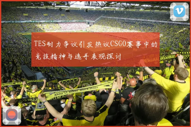 TES耐力争议引发热议CSGO赛事中的竞技精神与选手表现探讨