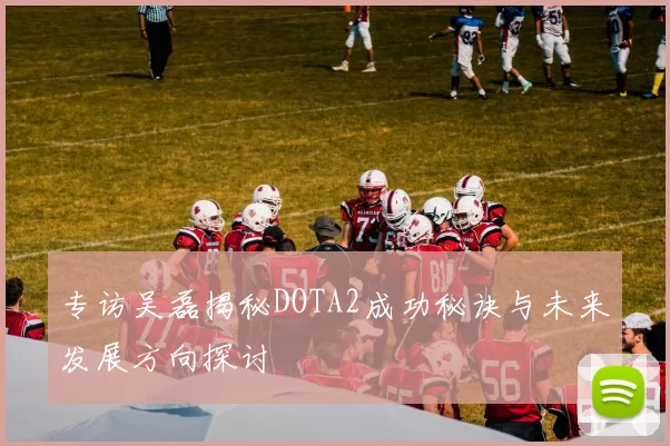专访吴磊揭秘DOTA2成功秘诀与未来发展方向探讨