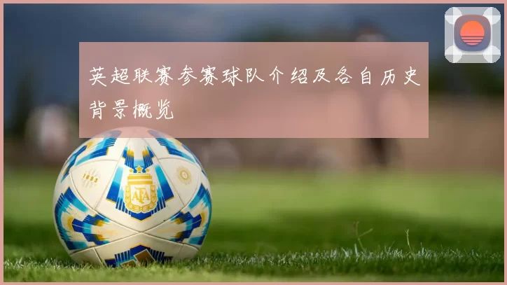 英超联赛参赛球队介绍及各自历史背景概览