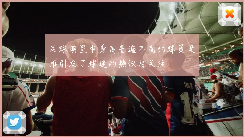 足球明星中身高普遍不高的球员是谁引发了球迷的热议与关注
