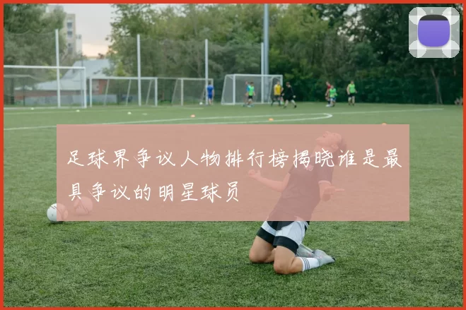 足球界争议人物排行榜揭晓谁是最具争议的明星球员